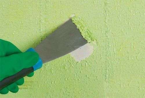 Як прибрати фарбу з бетонної стіни