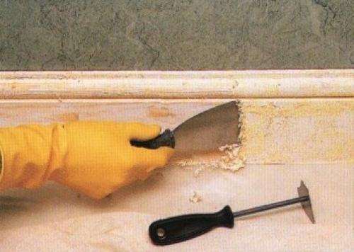 Як видалити масляну фарбу з бетонних стін