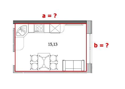 Як вирахувати квадратний метр підлоги
